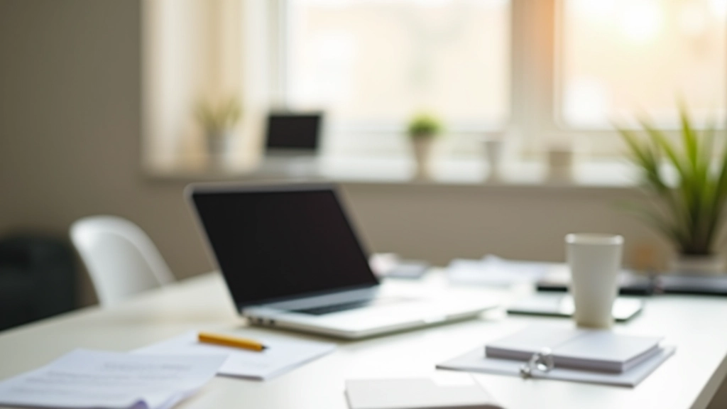 Modern kantoor met focus op werkplek en tijdmanagement tools